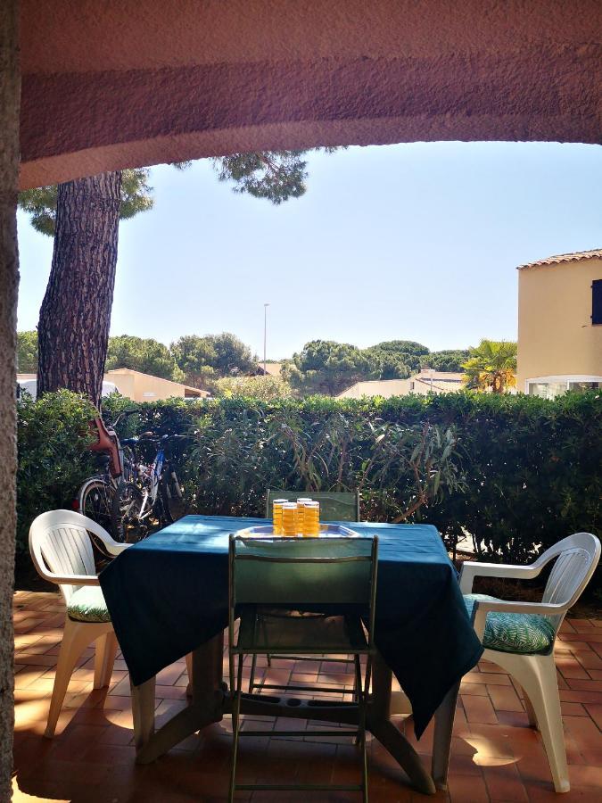 Apt T2/4 Pers/ Rez De Jardin\Pinede\Piscine 아그 외부 사진