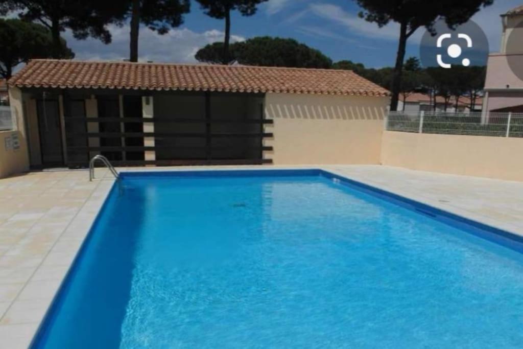 Apt T2/4 Pers/ Rez De Jardin\Pinede\Piscine 아그 외부 사진